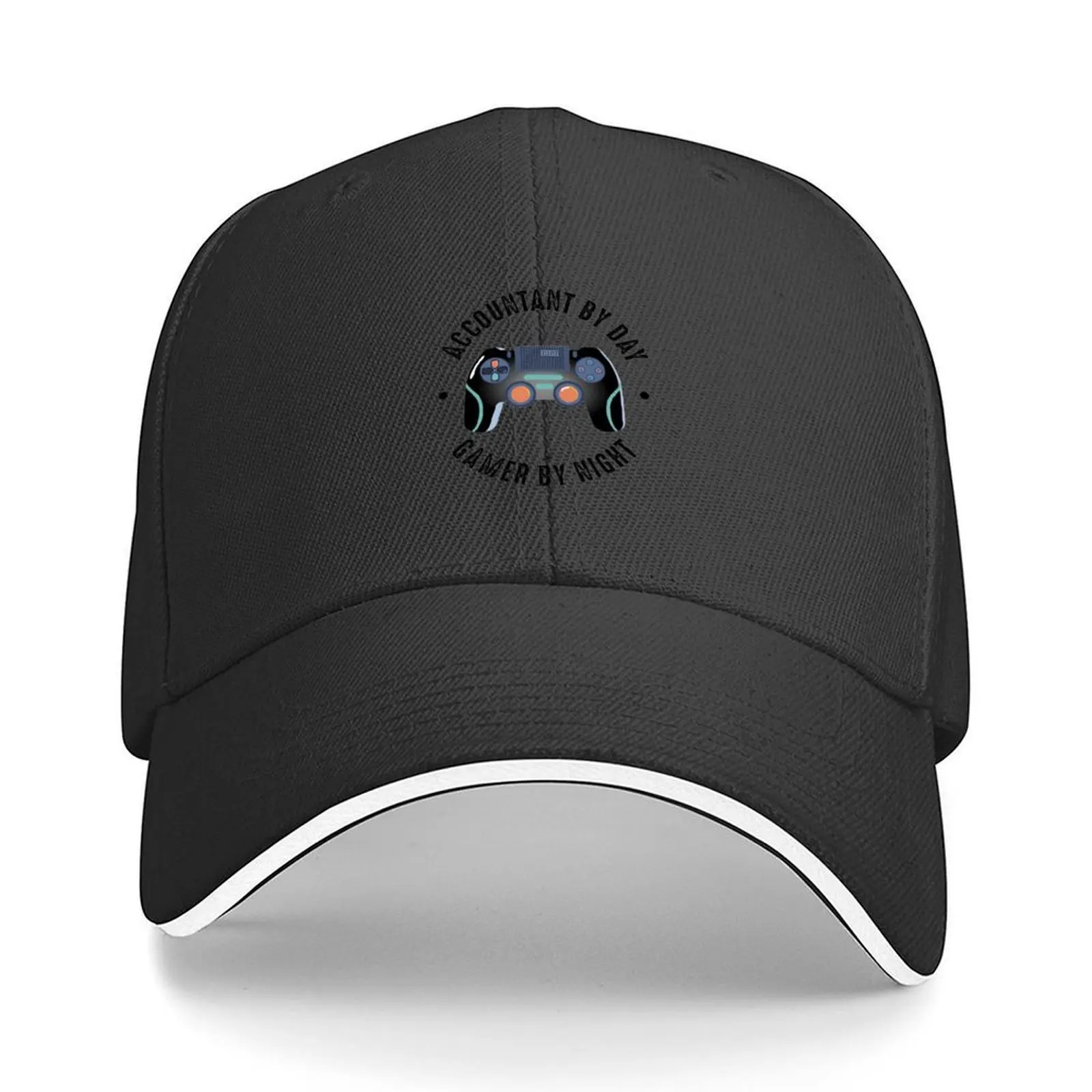 

Accountant By Day Gamer By Night - Accounting Gifts for Mom Baseball Cap Icon New In Hat men's big size hat Men Women's