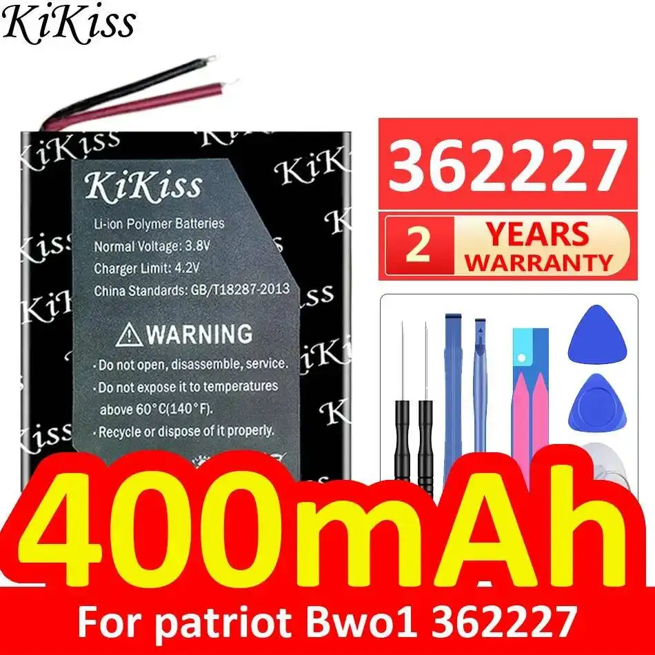 

Watch Battery 400mAh Reliable Power For Patriot Bwo1 362227