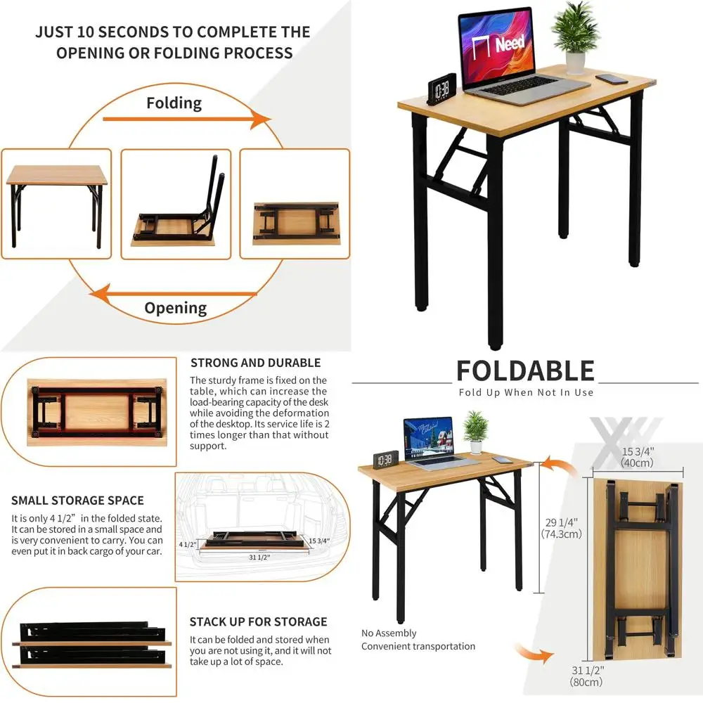 Compact Teak And Bl… - image