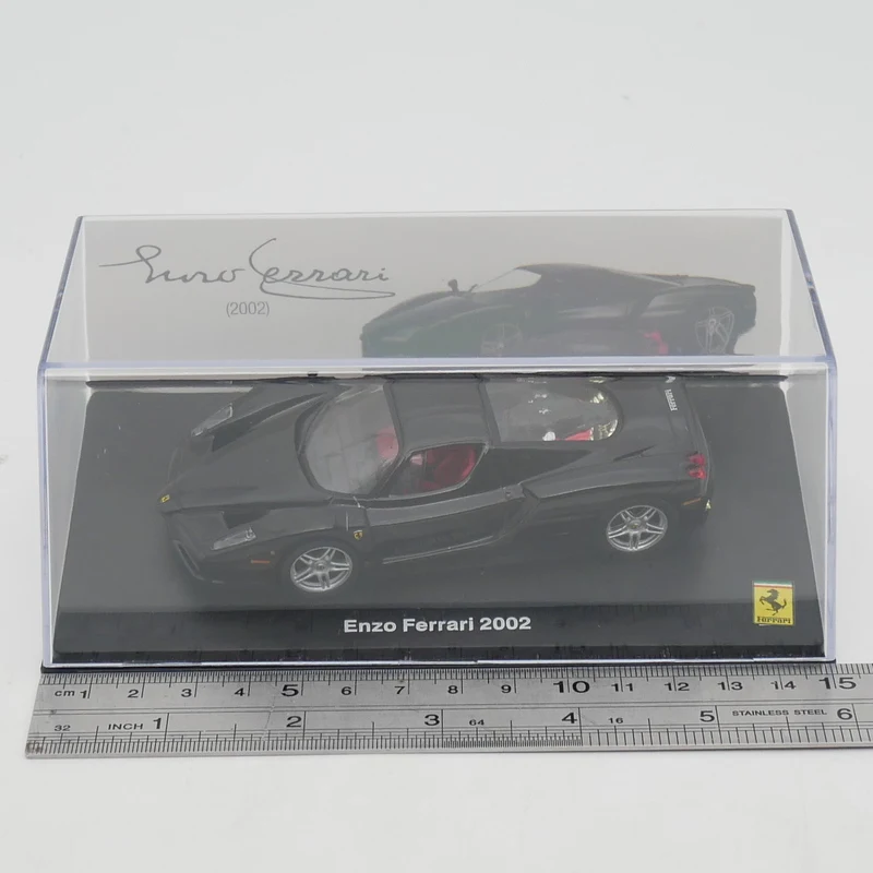 Diecast Ixo 1:43 Scale Ferrari Enzo 2002 Alloy Car Model Collectible Toy Gift Souvenir Display Ornament
