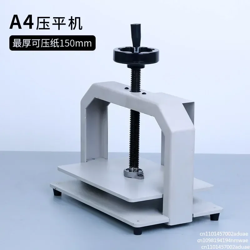 Flattening Machine Paper Manual Iron Plate Small A3 Press Book Press Accounting Voucher Bill Information Desktop