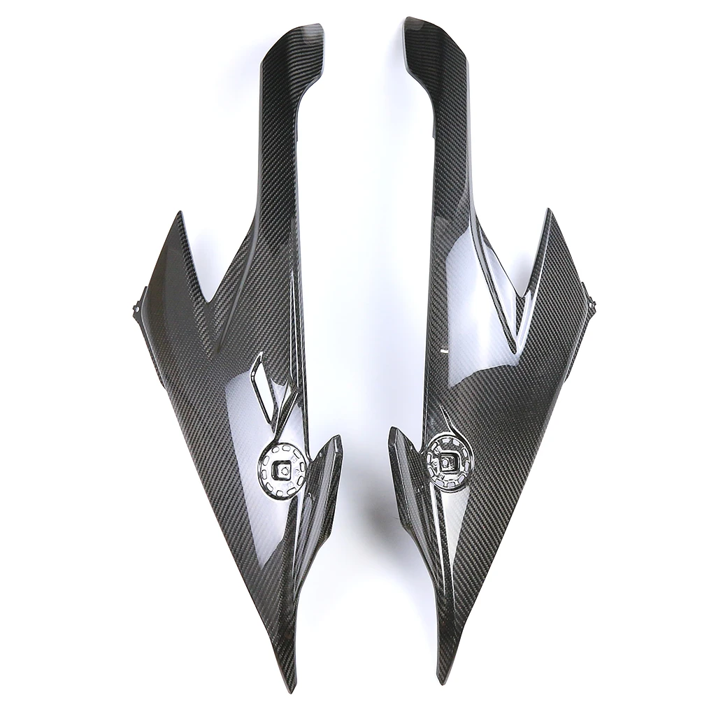 For BMW S1000RR 2019 2020 2021 2022 Motorcycle Accessories 100% 3K Dry Carbon Fiber Fairing Front Side Panels Cover Protector