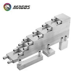 Aluminum PC Water Cooling Radiator For Liquid Cooler Processor Heat Sink 40 80 120 160 200 240 250mm