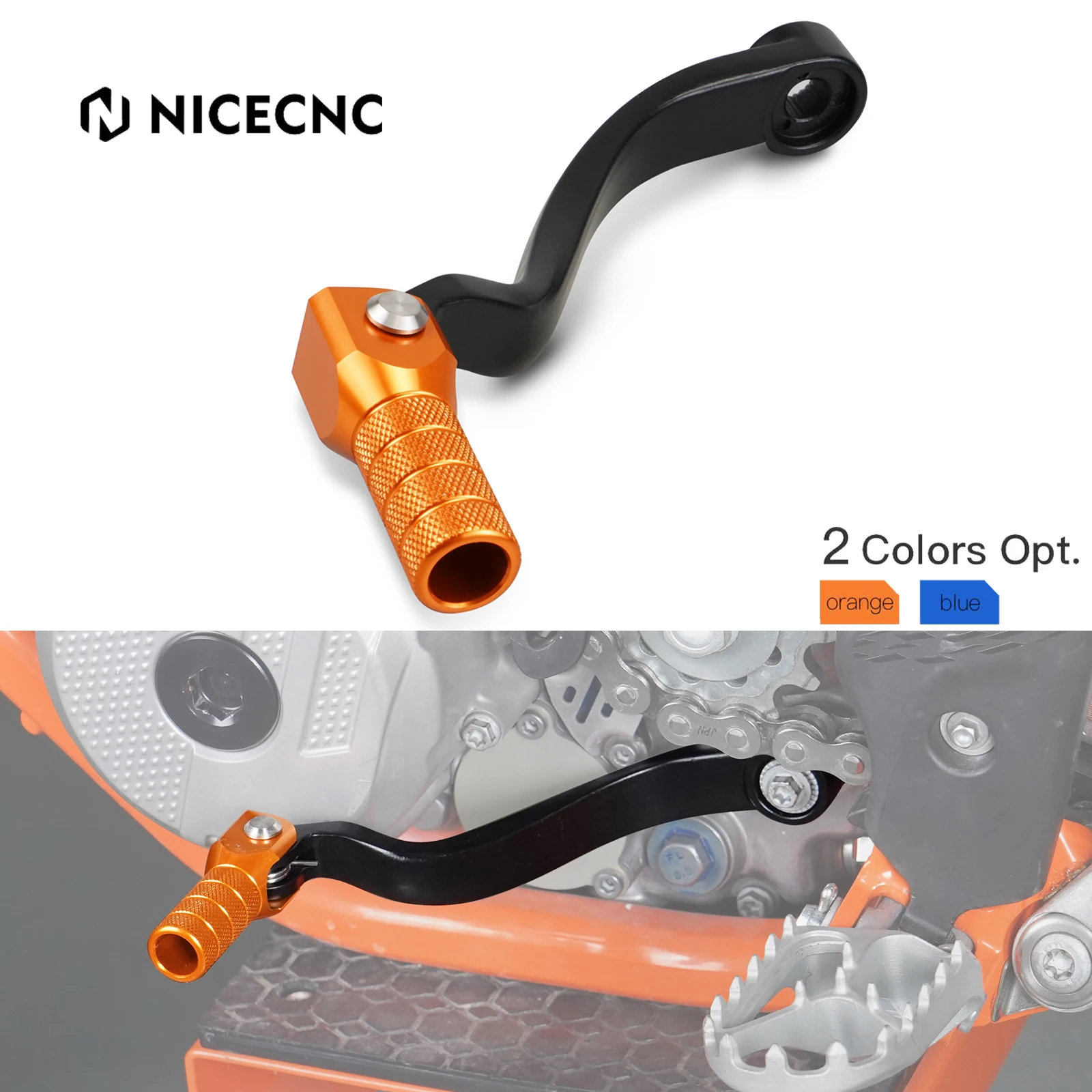 NiceCNC For KTM EXC300 EXC XCW TPI EXCF SX SXF XCF 125 150 200 250 300 350 450 Forged Gear Shift Lever For Husqvarna TE300 TE TC