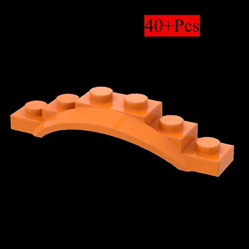 [40+ Pieces] MOC 62361 Small Particle Interlocking  Blocks, Loose Parts, Mudguards, Wheel Arches