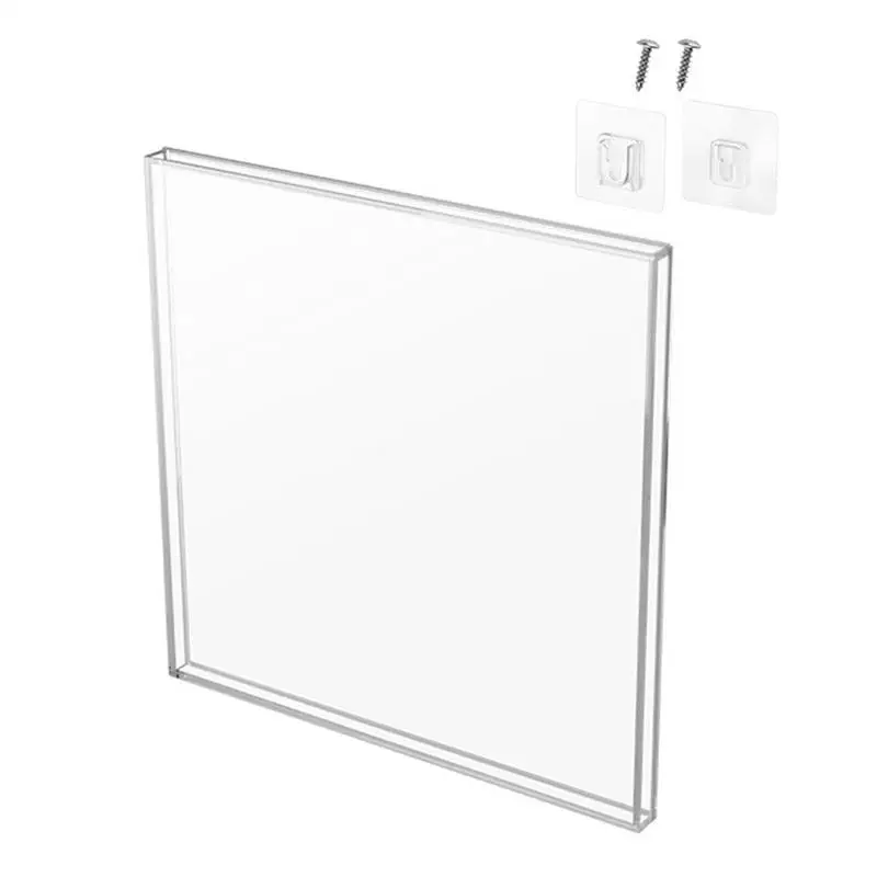 Vinyl Record Display Case Acrylic Wall Mount Holder For 12-Inch Vinyl Records Album Record Shelf Vinyl Record Wall Shelf