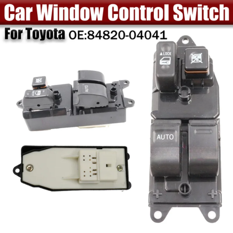 مفتاح التحكم في نافذة السيارة A + ABS 84820-04041 لسيارة تويوتا سيينا تندرا FJ كروزر #1