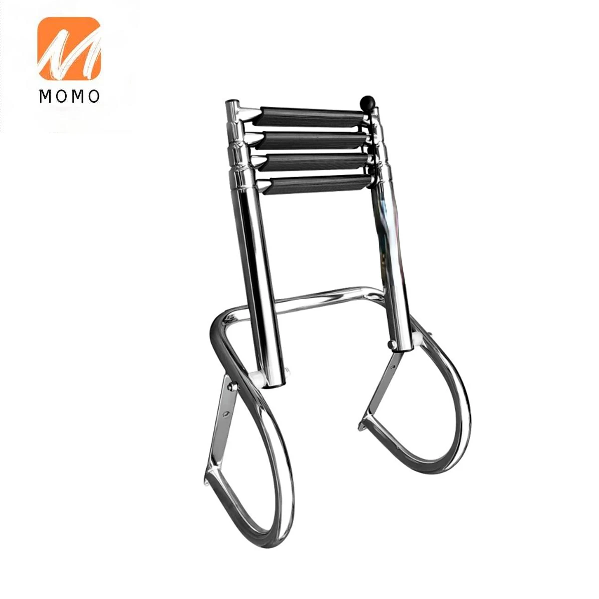 Stainless Steel 4 Step Telescoping Bathing Ladder Yacht Ladder