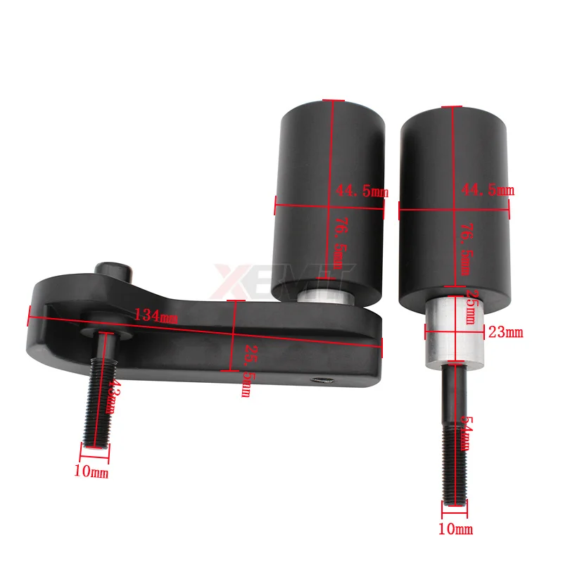 Motorcycle No Cut Frame Sliders Crash Falling Protection For Suzuki GSXR600 GSXR750 GSXR GSX-R 600 750 K6 K8 2006 2007 2008