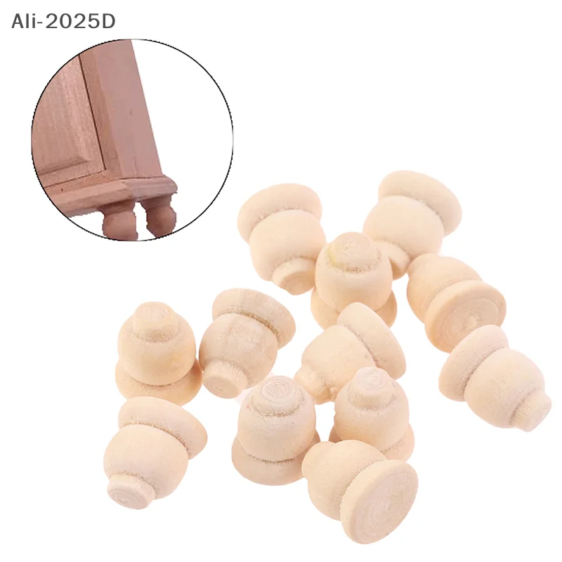 

12pcs/lot 1:12 Dollhouse Miniature Mini Sofa Feet DIY Furniture Accessories