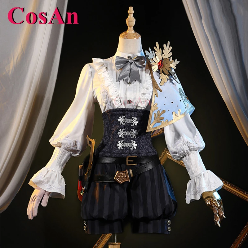 Disfraz de Cosplay de Edgar Valden del Juego Identity V, Uniforme de Pintor con Proporción Áurea, Ropa para Fiesta de Halloween, Tallas S-XXL