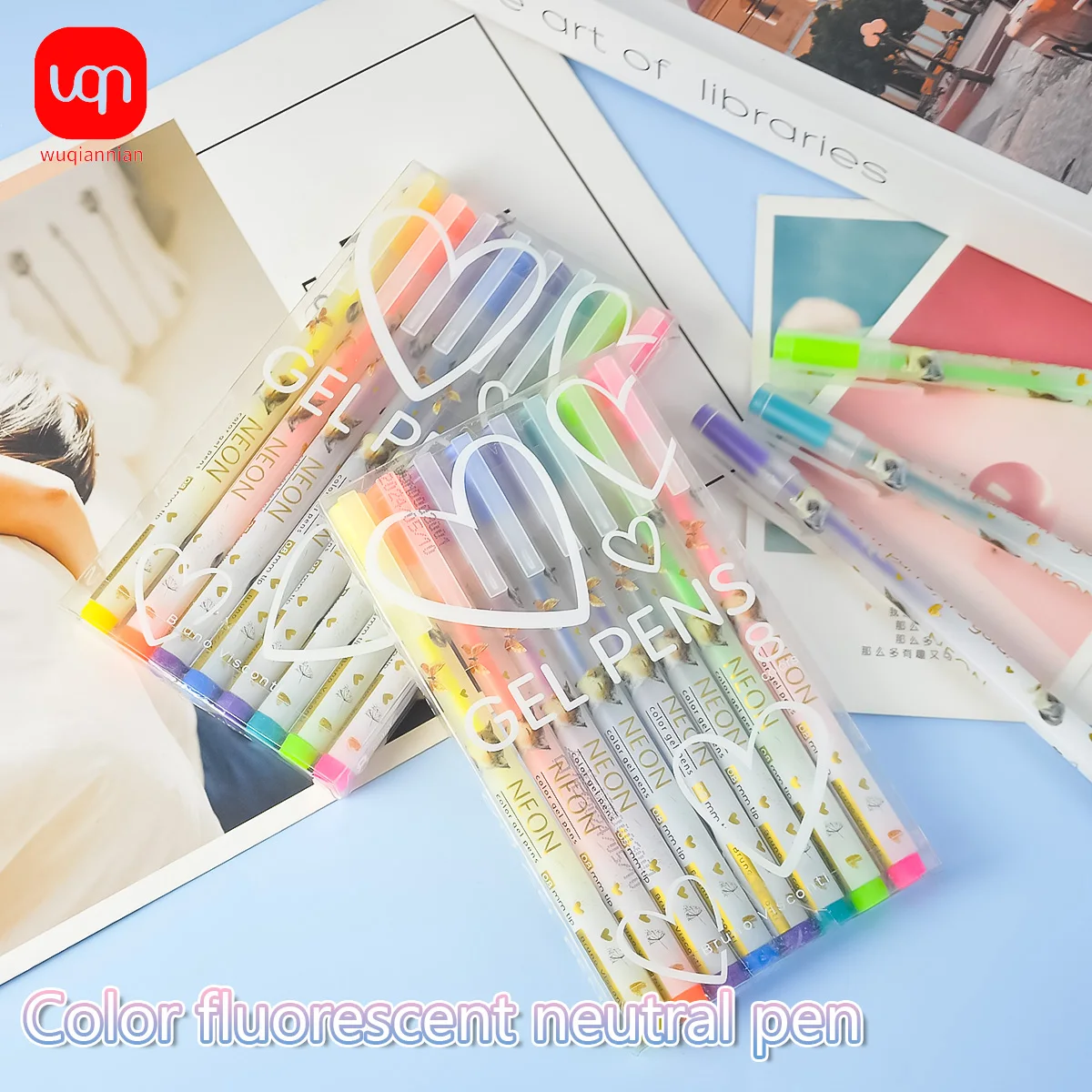 

WQN-8PCS Color Highlighter for Gift Giving for Personalized Painting, Daily Writing, School Stationery Supplies