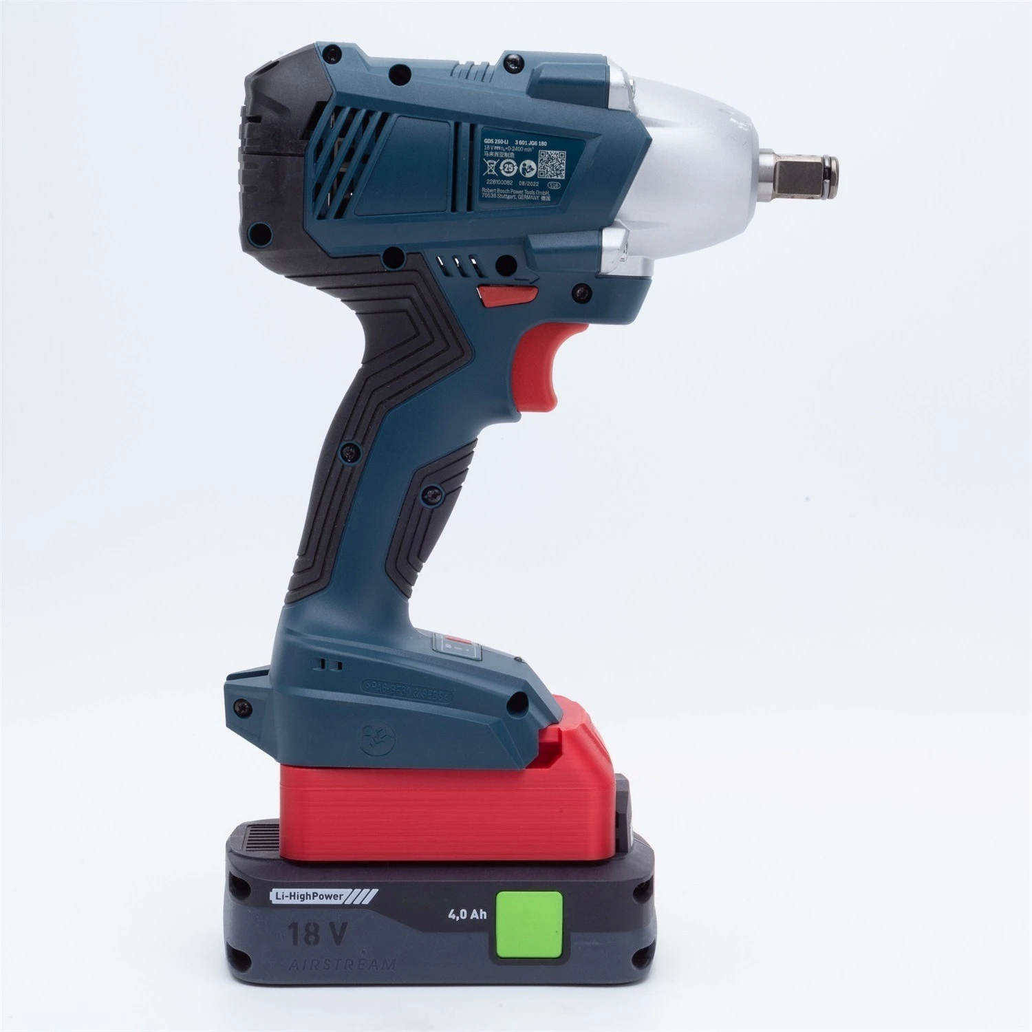 

Adapter/Converter for Bosch 18V Li-ion Tools How To Convert To FESTOOL 18V AIRSTREAM Li-ion Battery Adapter（NO Battery）