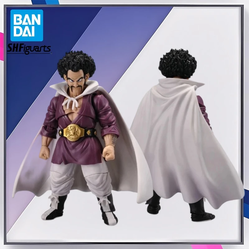 

In Stock Bandai Original S.H. Figuarts Mr. Satan Dragon Ball Z Anime Action Figure Model Toy Gift Collection