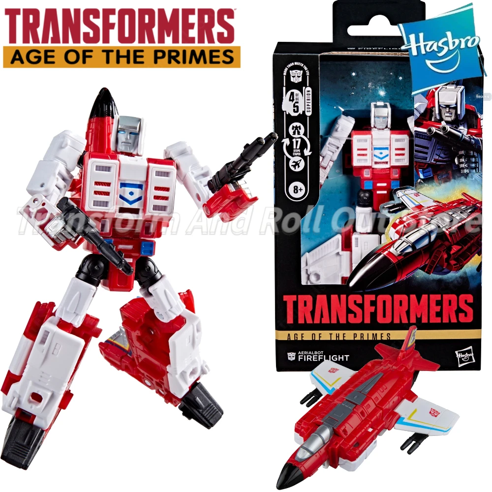 

В наличии: Коллекционная фигурка Transformers Age of the Primes Deluxe Aerialbot Fireflight, модель игрушки, подарок для хобби