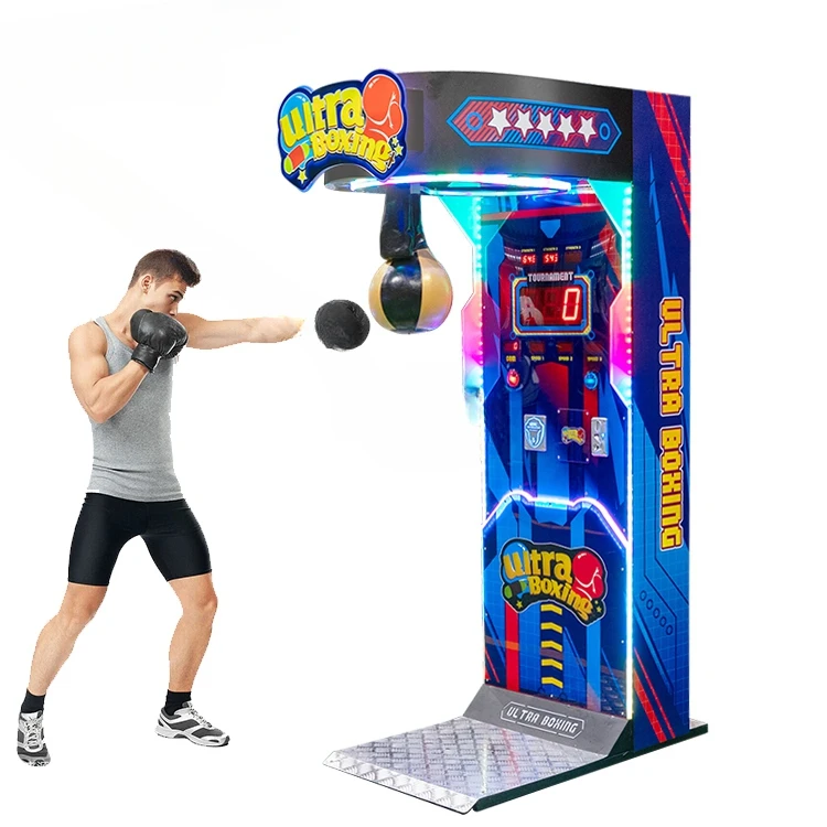 Divertimento Indoor Game Machine Punch Bag Boxing Machine Price Arcade Machine Gaming giochi a gettoni