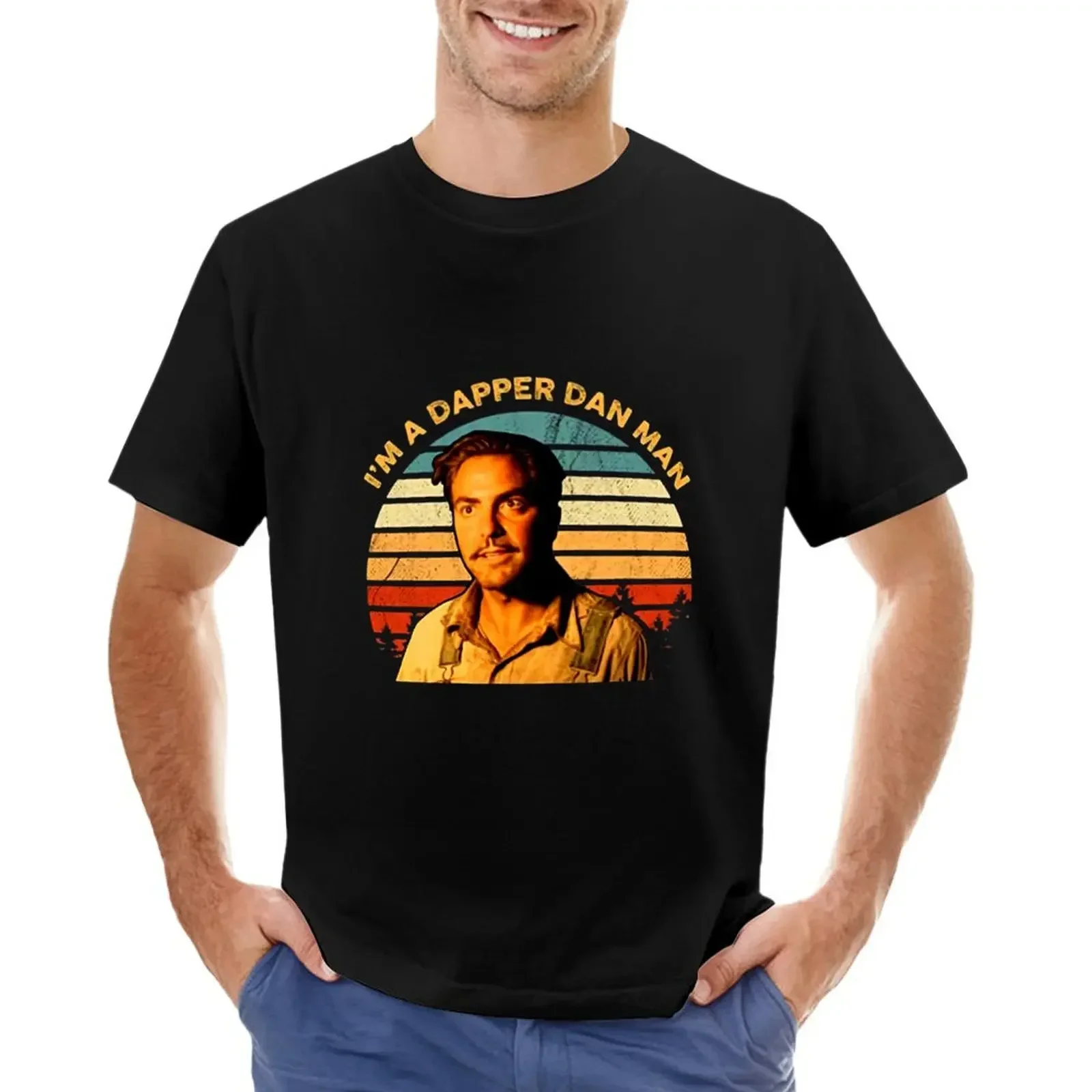 

Мужская Винтажная Футболка I'm Dapper Dan, мужские футболки на заказ в винтажном стиле