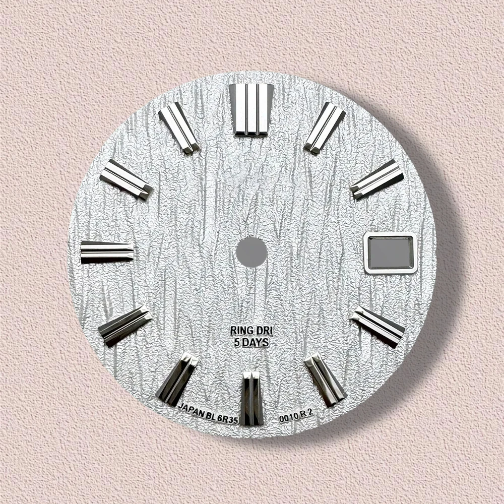 Logo GS 28.5mm Dengan Dial Grand S Cocok Untuk Mesin Jepang NH35/NH36/4R/7S Aksesoris Jam Tangan Berkualitas Tinggi ﻿