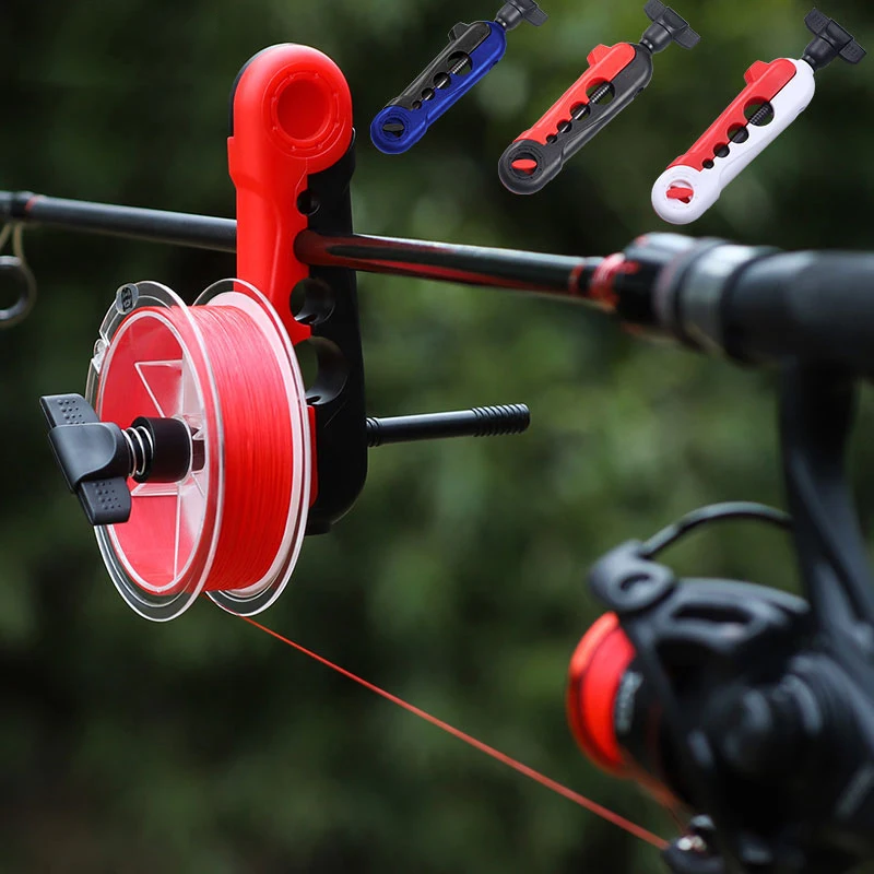 Fishing Line Winder Portable Reel Line Spooler Machine Spinning Reel Baitcasting Reel Spooling Carp Fishing Equipment