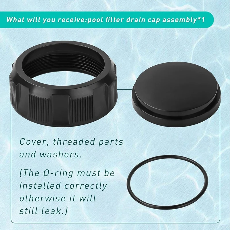 R0523000 Filter Drain Cap Assembly For Jandy Zodiac Pool Filter Pool And Spa Cartridge Filter Drain Cap Part