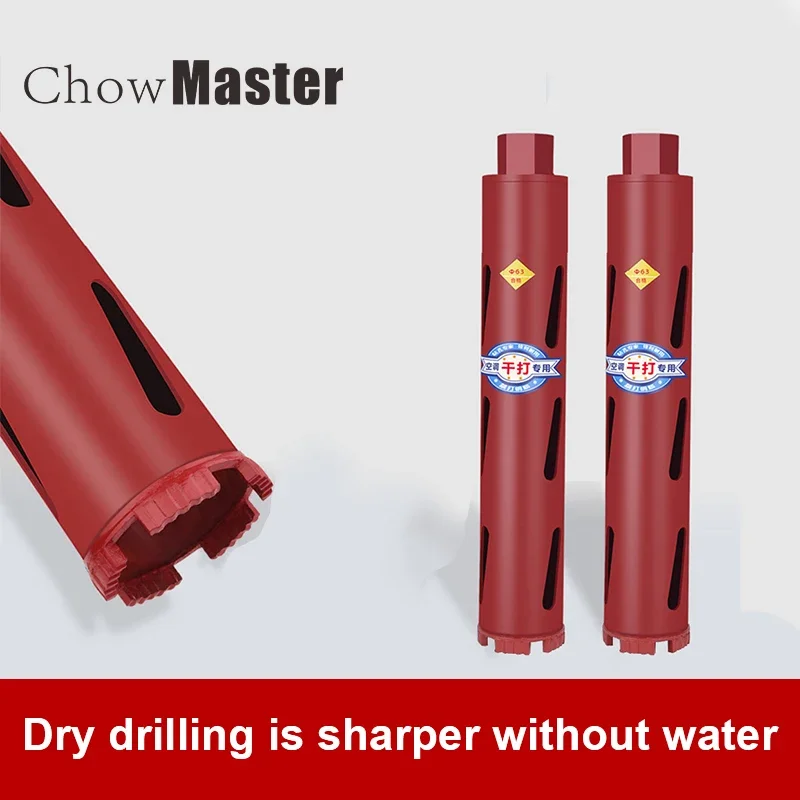 Dry Drilling Fast Water Drill Bit Concrete Air Conditioning Wall Diamond Perforator Masonry Drilling Length Brick Wall Hand Tool