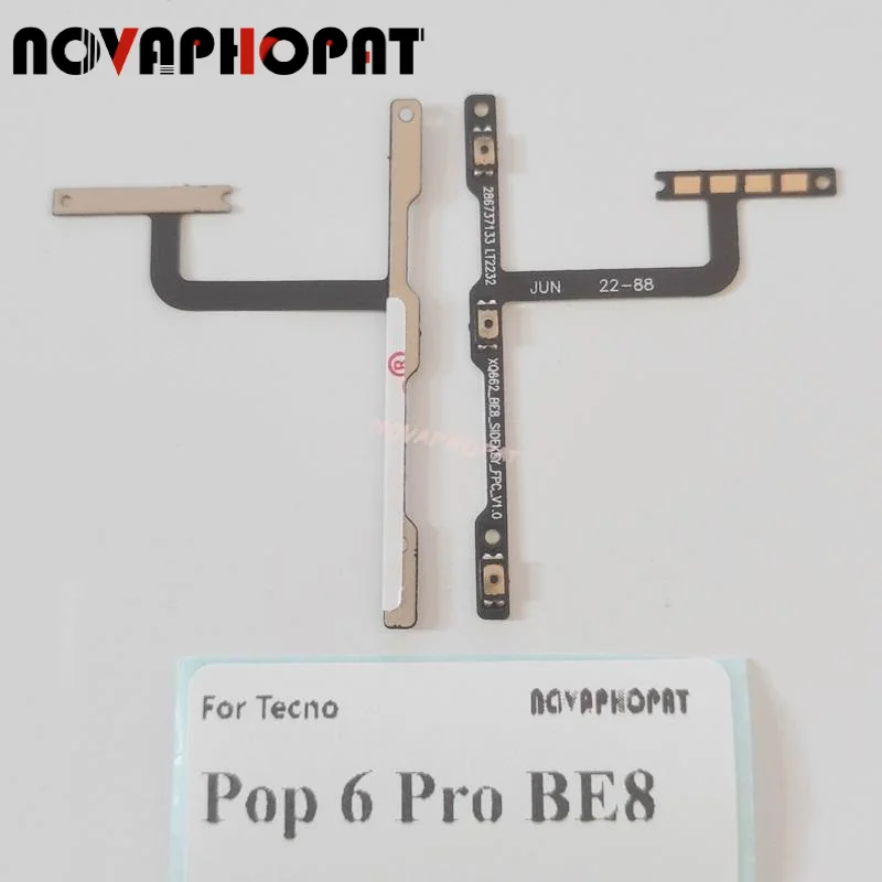 مراجعة شاملة للكابل المرن لزر التشغيل والإيقاف على هاتف Tecno Pop 6 Pro BE8