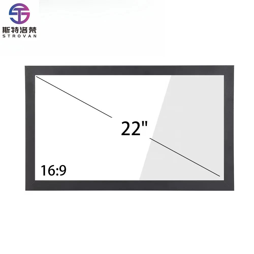 22 Inch IR Touch Frame Multi 10 Points Infrared Touch Screen Panel Overlay Kit
