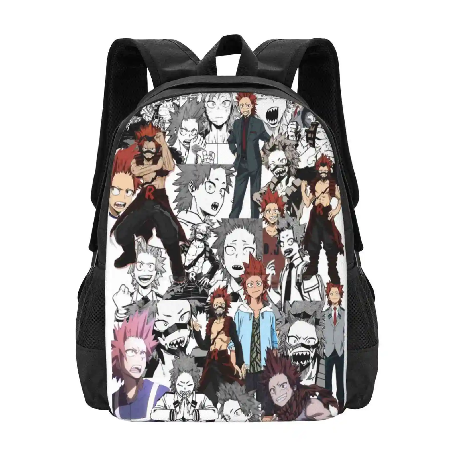 Kirishima Collage Hot Sale Backpack Fashion Bags Bnha Boku No Hero Academia Mha Tsuyu Deku Todoroki Toga Bakugou Izuku Midoriya