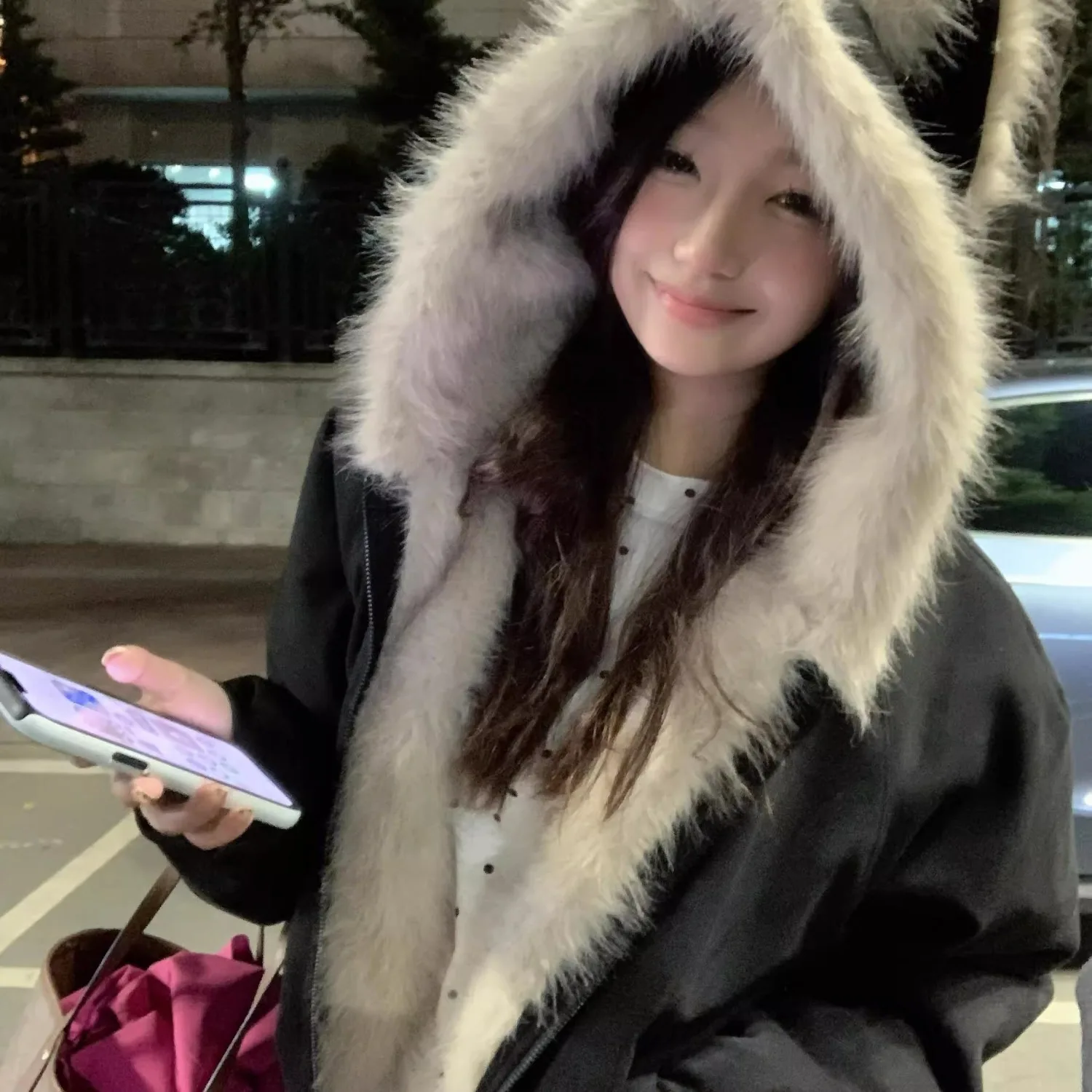 

Парки женские до колена осень джинсовые на шнуровке укороченные оранжевые эластичные подол разглаживающие полоску хип-хоп уличная одежда для подростков энергичные