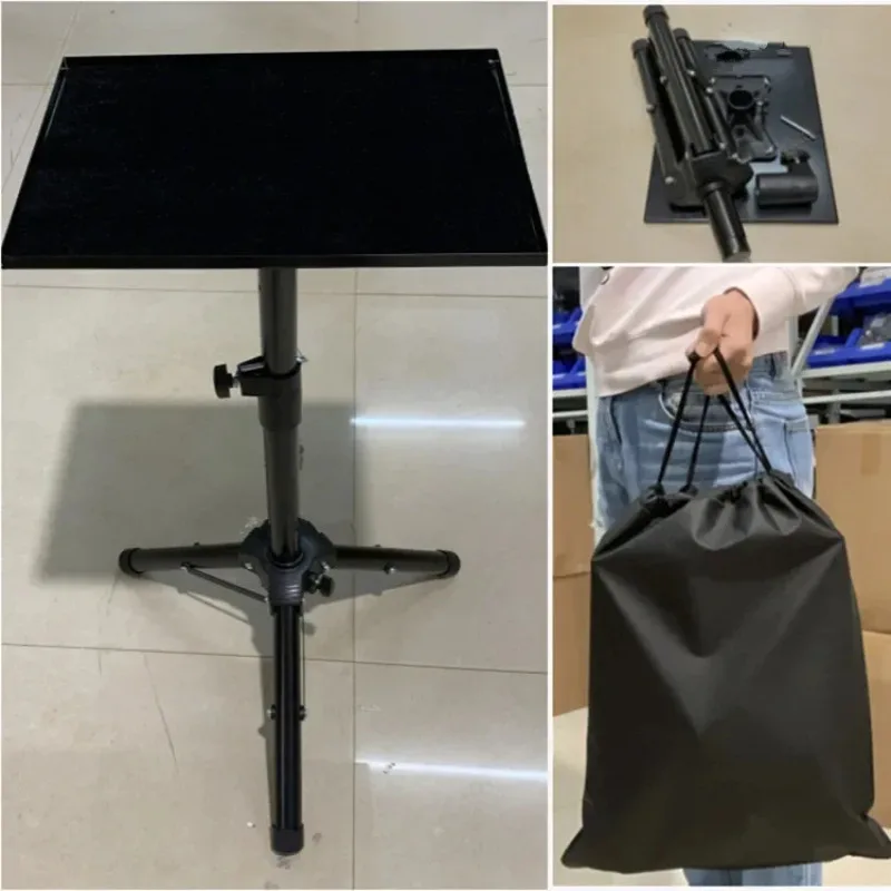 

Metal Black Tripod Magic Table Magic Tricks Amazing Stage Magic Magician's Table Accessory Height Adjustable Easy To Carry Fun
