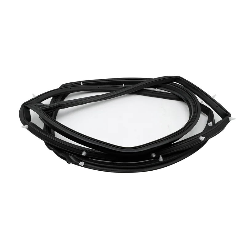 DECHO Car Outside Door seal rubber sealing tape strips For Honda Civic 2006-2009 2010 2011 2012 2013 2014 2015 2016 2017-2020 view 4
