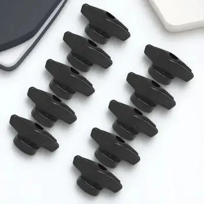 10 шт., пластиковые ручки для тарелок, гайки для тарелок для барабанной установки, запасные части, аксессуары для ударных инструментов, принадлежности для барабанов, музыкальный инструмент