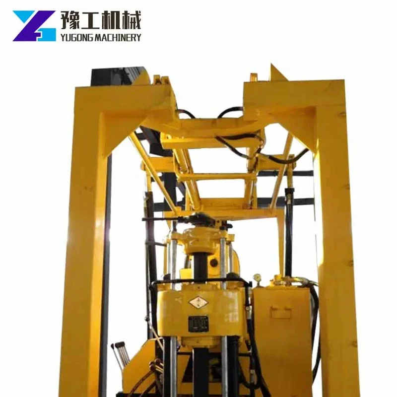 Movable Mining Rock Drill Rigs Diesel Engine Driven Borehole Pneumatic Water Drilling Rig Rotary Blasting Drilling Rig