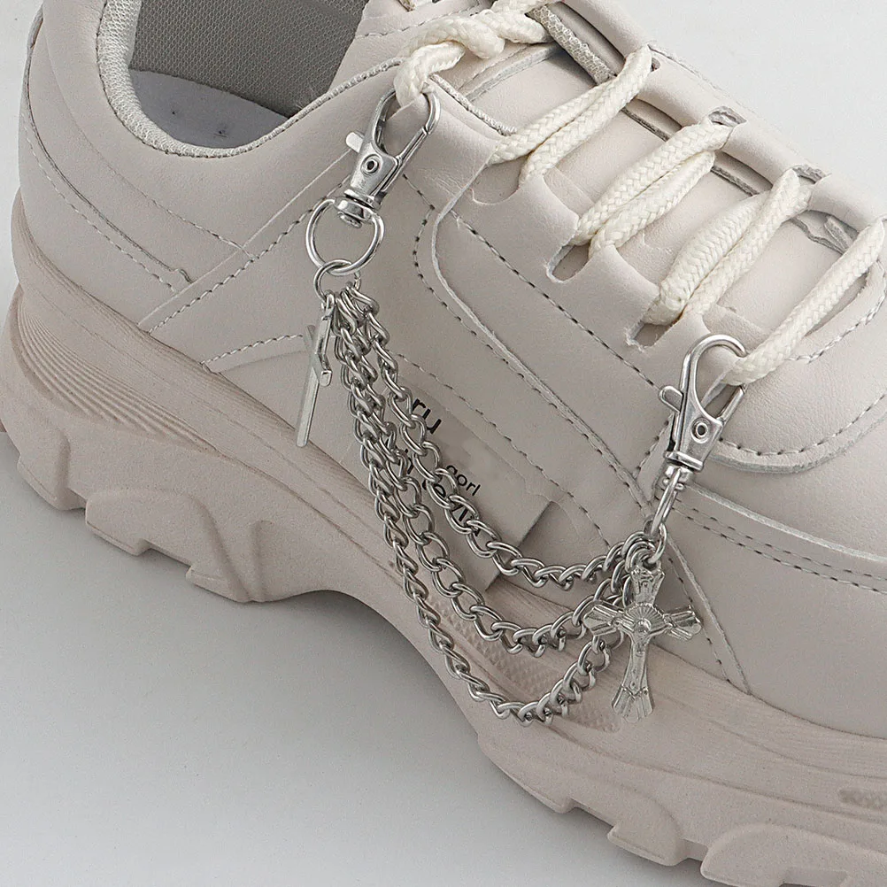 

Metal Shoe Chain Boot Chains for Women Beads Decorative Shoes Alloy Sneakers Charms Miss
