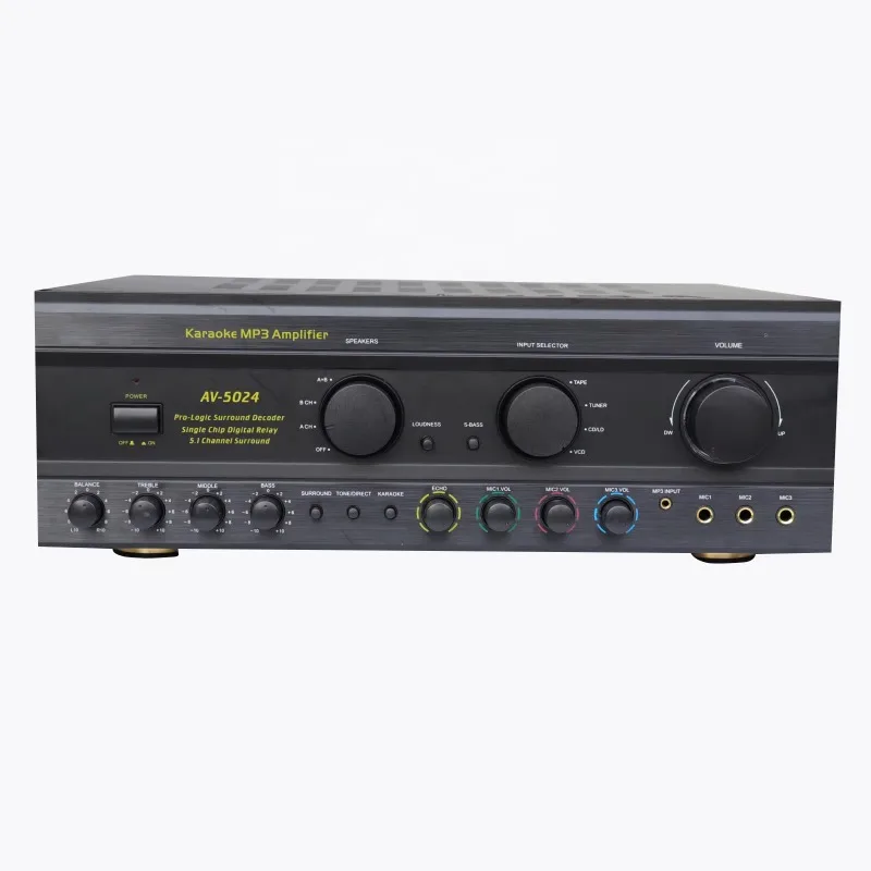 

Customized Two Chan nels Hifi Digital Power Small Audio Amplifier for Home Theater System