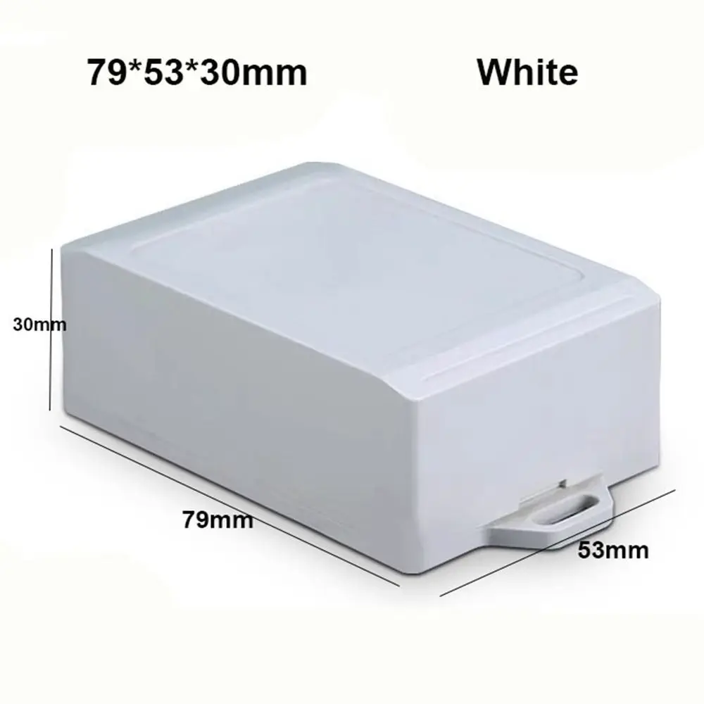High Quality ABS Plastic Enclosure Project Box Black White 10 Styles DIY Housing Instrument Case Waterproof Storage Case