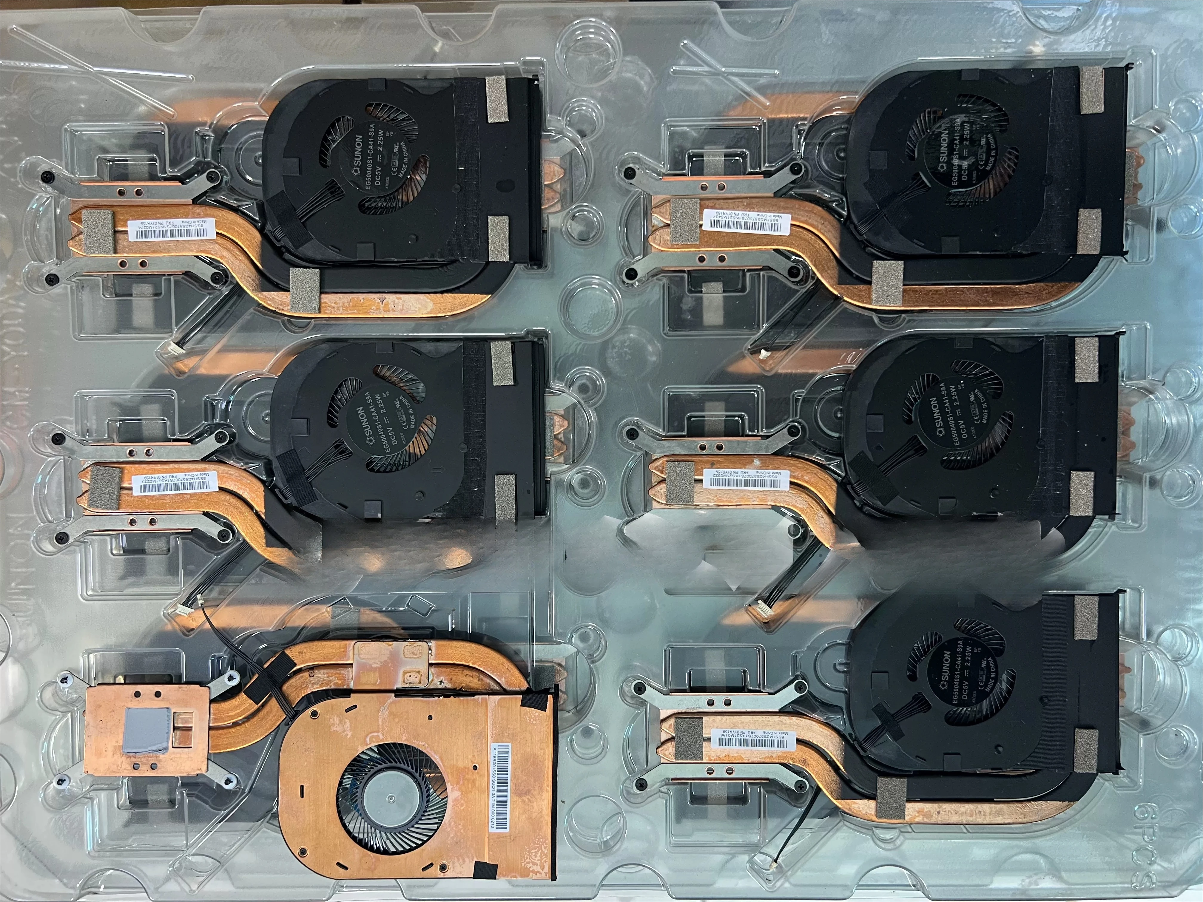 New original FOR Lenovo Thinkpad X1 carbon 5th and 6th generation fans X1C for 2017 and 2018 cooling systems