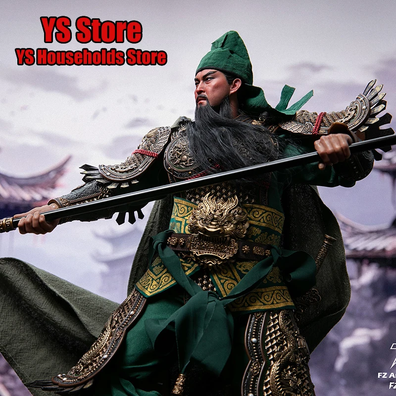 

Коллекционная фигурка FZ Art Studio 1/6 FZ025 (обычная версия) — храбрый генерал Гуань Юй, военный в броне, 12 дюймов. Для культурных фанатов.