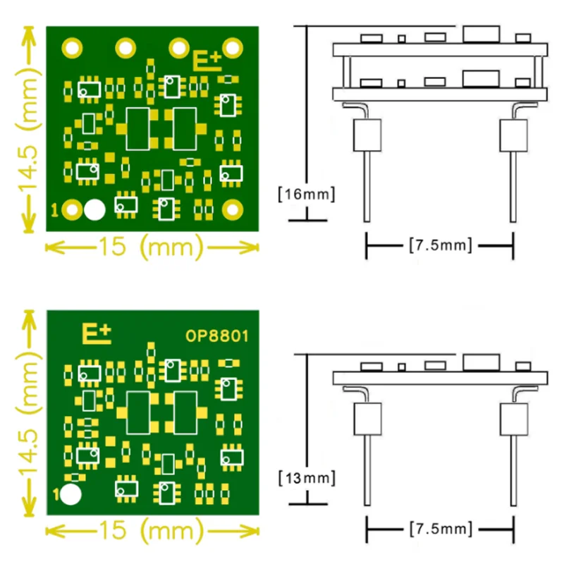 OP8802 Fully Discrete Component Dual Operational Amplifier  OP8801 Discrete Single OPAMP Replaces OPA1612 OPA260 For HiFi DAC