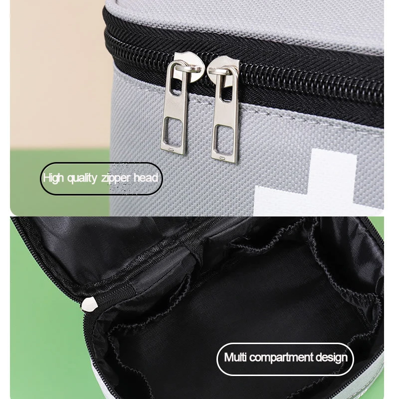 Practical Medicine Storage Bag Household Necessary Medical Emergency Item Organize Travel Sports Camping Outdoor First Aid Kit