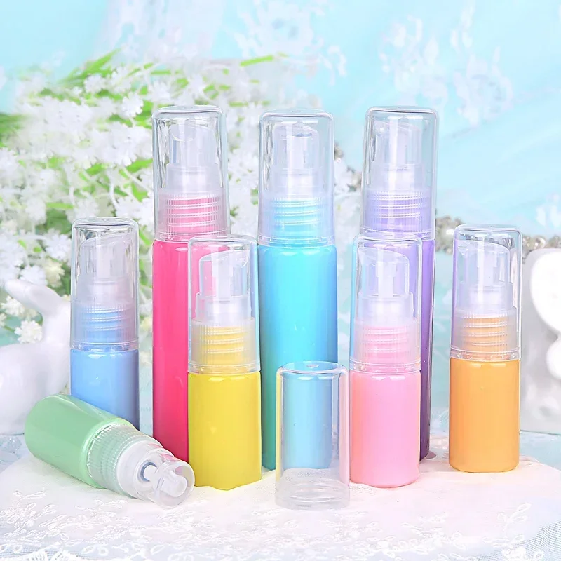 

10/30ml 10/20/30Pcs Refillable Lotion Bottle With Pump Wholesale Cream Cosmetic Container Portable Refillable Bottles Travel Set