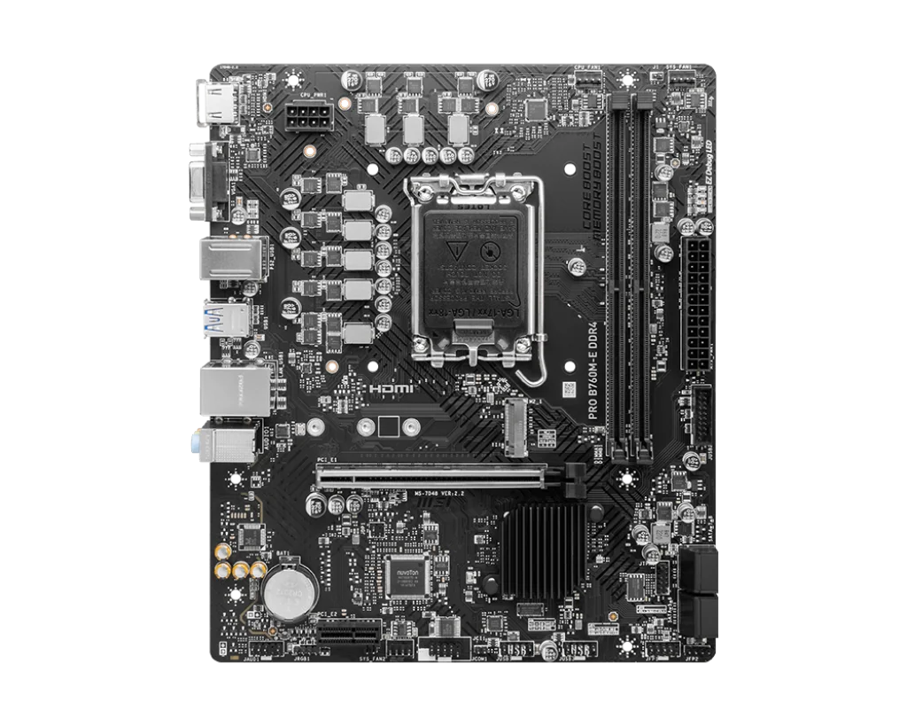 MSI INTEL B760 motherboard PRO B760M-E DDR4 LGA 1700 DDR4 64GB 14900F 14700T 13900 13100 14100 12900 12100 cpu M.2 SATA SSD