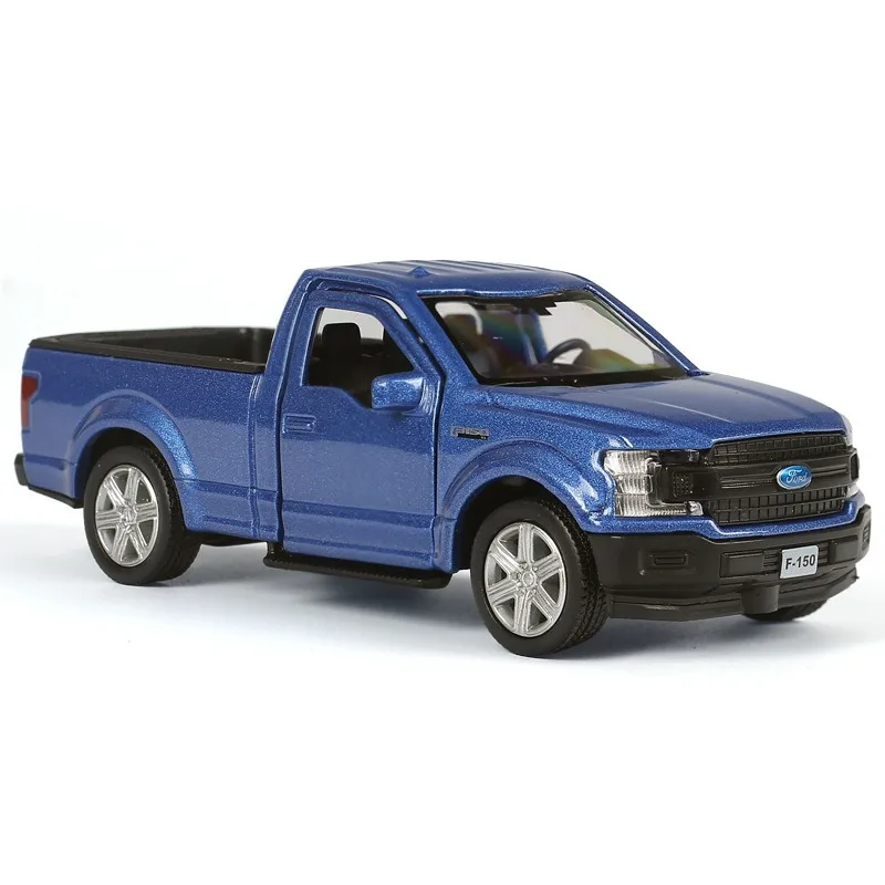 Simulatie 1/36 Ford Bronco 2023 Legering Model Auto Mustang GT Pickup Truck Speelgoed Pull Back Collectie Miniatuur Voiture Jongen Gift