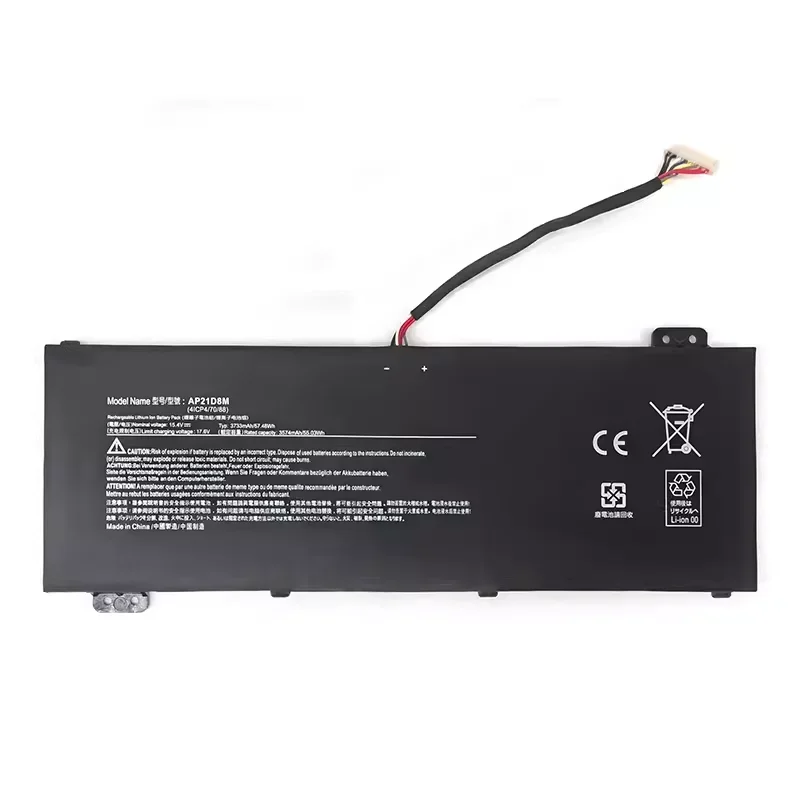 Новый AP21D8M Аккумулятор для ноутбука ACER AP21D8M встроенный аккумулятор для ноутбука 3574 мАч 15,4 в