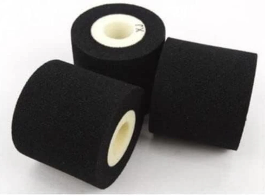 Твердые чернила в рулоне, кодировщик горячего штампа для FRD-1000, машина для запечатывания кодирования, 12 шт., черные адресные этикетки 36x16 мм, высокое качество, прочный