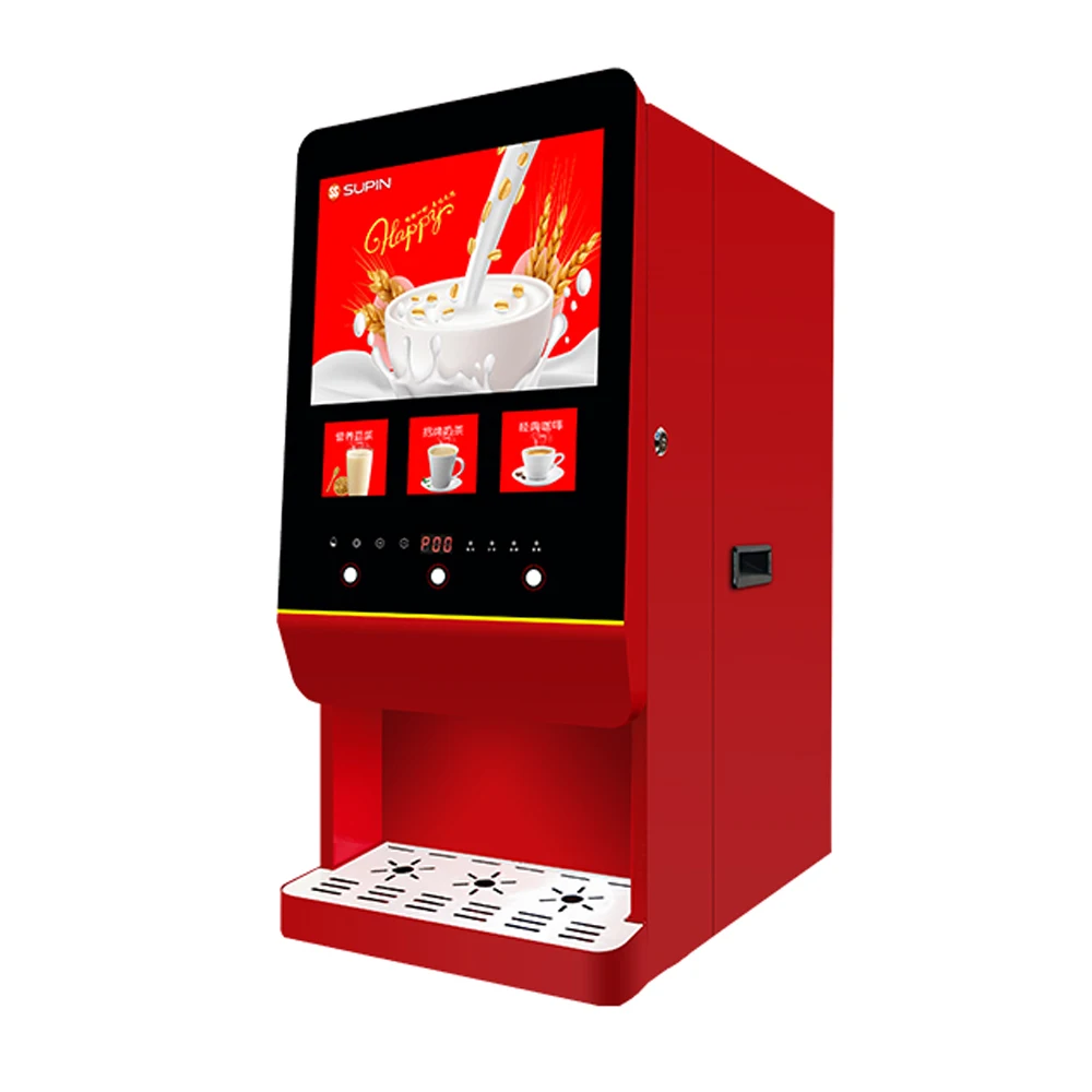 

SUPIN D-30S-T Custom Touch Control Fully Automatic Commercial Hot Beverage Vending Machine