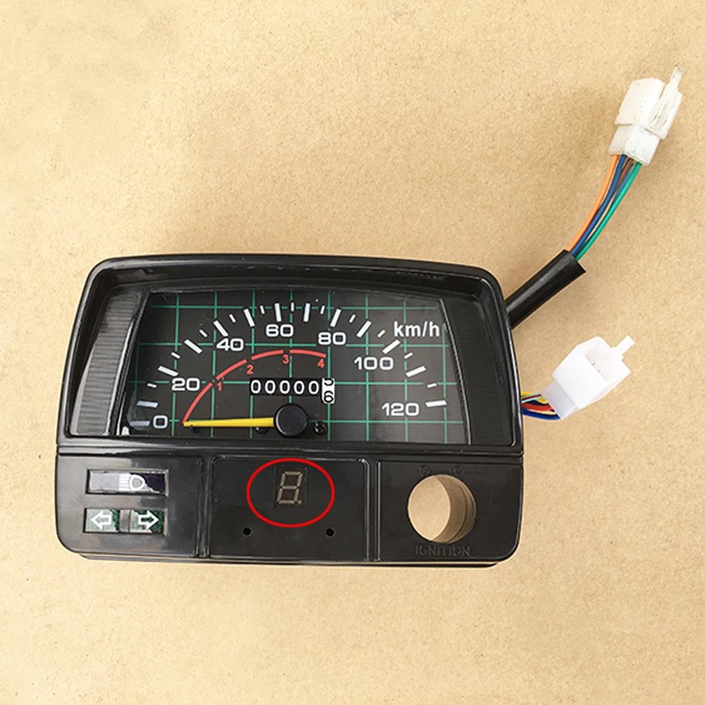 Motorcycle Speedometer for Jialing Honda Lifan Loncin Dayang Dayun for JH70 JL70 C70 CD70 JL48 Super Cub 70cc Speed Meter Clock