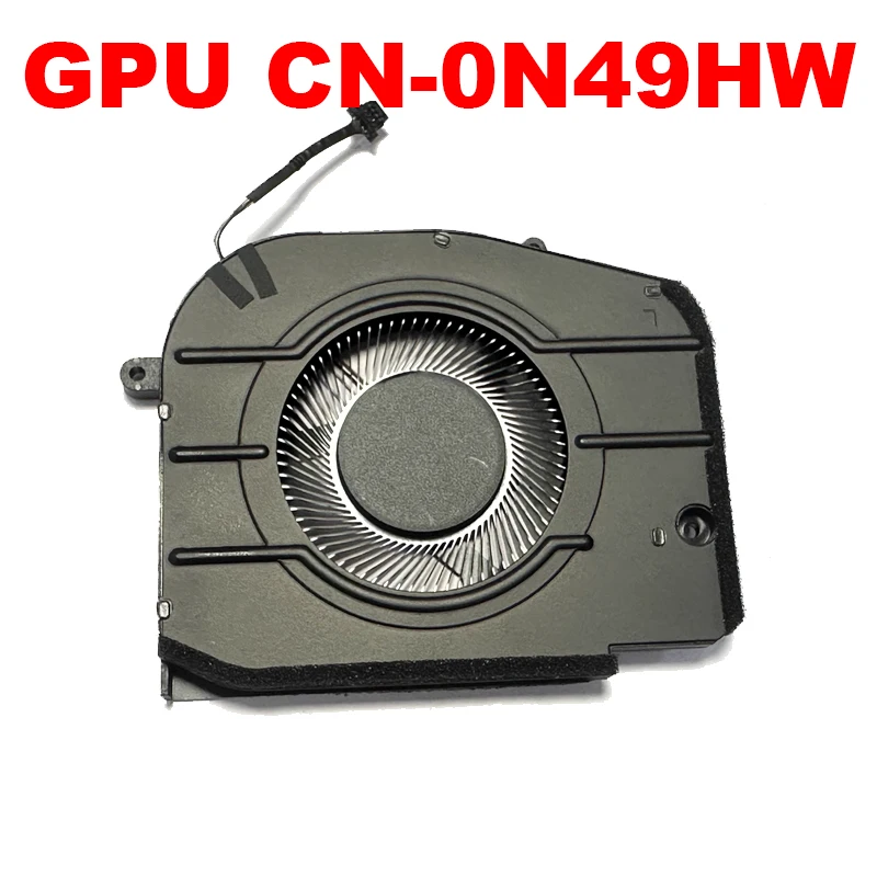 Ventilador de refrigeración GPU para portátil DELL Inspiron 16 Plus 7620, Enfriador de CPU, disipador térmico, CN-0Y2TW5 de radiador, 0Y2TW5, 0N49HW, nuevo, CN-0N49HW