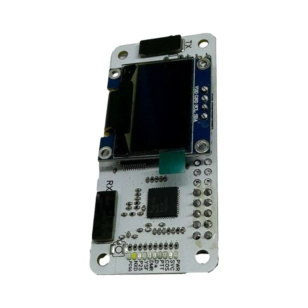 Two-Way Digital Voice Hotspot Board With Display & Built-in Antennas, Multi-Protocol Radio Repeater For Hobbyist