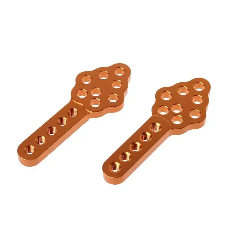 2PCS Metal Shock Absorber Mount Adjust Height Angle Stand for RC Crawler Car Axial SCX10 90046 D90 D110